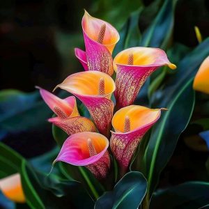 Калла Оникс купить по цене от 450р. в интернет-магазине «Посадика» с доставкой почтой в в Фрязиное и по всей России – [изображение №1].