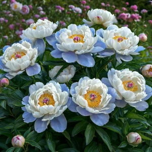 Пион Акварельный Этюд купить по цене от 806р. в интернет-магазине «Посадика» с доставкой почтой в в Фрязиное и по всей России – [изображение №1].